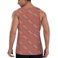 thumbnail image 3 of Haiem Leopard Print Men Workout Tank Top Gym Bodybuilding Sleeveless Muscle T Shirts Athletic Tank Breathable Workout Shirt-4X-Large, 3 of 9