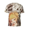 thumbnail image 6 of My Hero Academia Anime Himiko Toga T-Shirt for Men Novelty 3D Pritneted Casual Short Sleeve Tees Shirt Summer Street T Shirt Top, 6 of 7