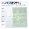 thumbnail image 2 of 3 Inch Memory Foam Mattress Topper,5-Zone Green Tea Mattress Pad for Back Pain,Ventilated Soft Bed Topper,Odor Absorption (3 Inch - Green Tea, Queen), 2 of 6