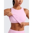 thumbnail image 5 of Top CRZ YOGA Butterluxe Cuello Alto con Espalda Racer Rosa XL, 5 of 5