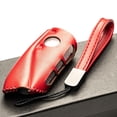 thumbnail image 6 of Vitodeco Genuine Leather Key Fob Case Compatible with BMW X5 2024, BMW X6 2024, BMW X7, BMW X1, BMW 3 Series, BMW 7 Series, BMW iX, BMW i4, BMW i7 2023-up (4-Button, Red), 6 of 7