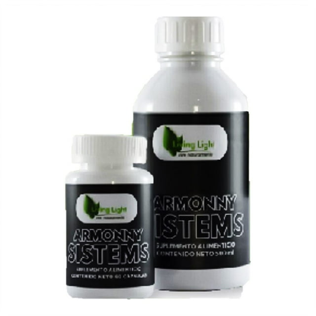 Sistema Digestivo y Nervioso, Higado Graso, Suplemento Living Armonny Sistems Cápsulas