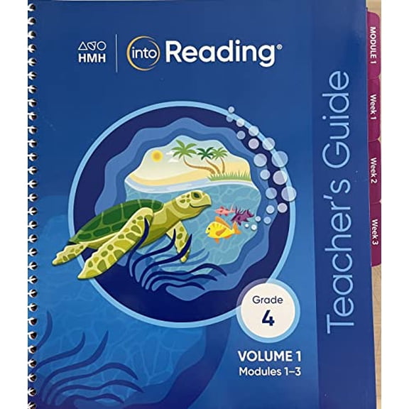 Pre-Owned HMH Into Reading, Grade 4, Volume 1, Modules 1-3, Teacher's Guide, c 2020, 9780358461951, 0358461952 Paperback