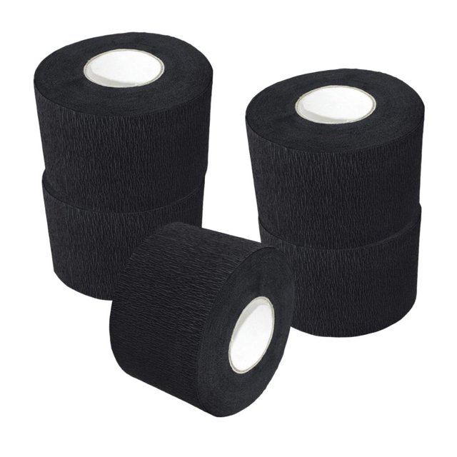 Coll de Papel de de Volante de Cuello de 5 Pis , Negro Yinane Papel de rollo de volantes para el cuello