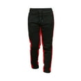 thumbnail image 4 of Sweatpants for Men Baggy Loose Fit Patchwork Color Straight Leg Running Track Pants with Pockets Elastic Waist Drawstring Joggers Trousers, 4 of 4