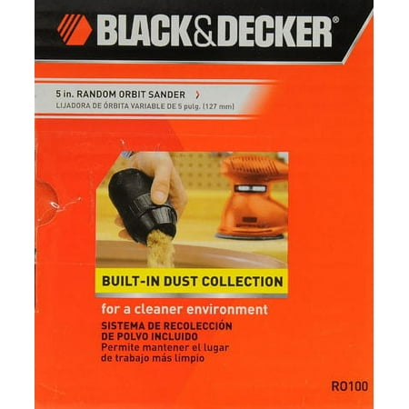 BLACK+DECKER Random Orbit Sander, RO100