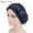 Navy Blue, variant on Sleep Cap Satin Bonnet Sleeping Hat Soft Elastic Night Hair Cover for Women Girls