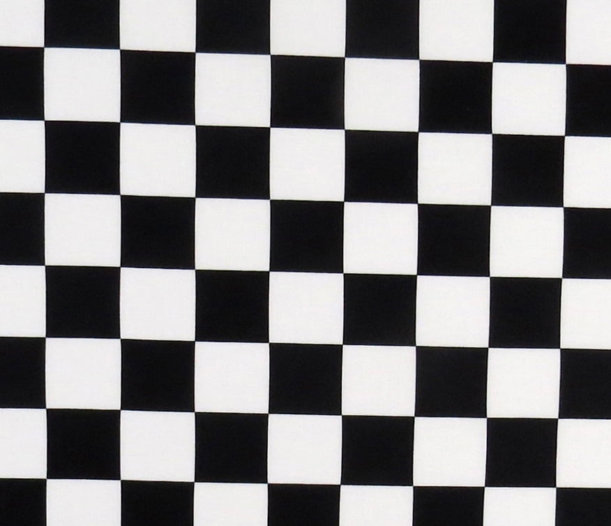 SheetWorld Fitted 100% Cotton Percale Cradle Sheet 18 x 36, Black White Checkerboard