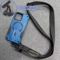 thumbnail image 2 of Dteck for iPhone 13 Pro Max Case / iPhone 12 Pro Max Case with Lanyard,Compatible with MagSafe, Built in Invisible Stand, Military Grade Drop Shockproof Magnetic Protective Phone Case,Blue, 2 of 7