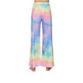 thumbnail image 6 of Wide Leg Pants for Women High Waist Drawstring Tie-Dye Pajama Pants Casual Loose Fit Yoga Workout Lounge Trousers, 6 of 8