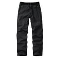 thumbnail image 2 of TRGPSG Cargo Pants for Men Straight Hiking Pants Work Travel Casual Pants with Multi Zipper Pockets(No Belt), 2 of 6