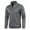 Dark Gray, variant on Men's Quarter Zip Pullover Premium Fleece Lined Long Sleeve Golf Shirts Sweatshirts Sweater Mock Neck Polo Sweaters