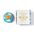 thumbnail image 6 of Thoughtfully Superhero Dog Birthday Cake, Peanut Butter Flavored Mini Cookie Cake Treat, Hand Decorated Hollow Biscuit Cake, 6 of 8