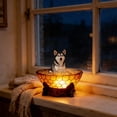 thumbnail image 5 of Dog Series Reading Light LED Resin Statue, 5 of 6