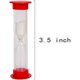 thumbnail image 3 of 30 Sec Sand Hourglass Sandglass Clock Countdown Bulk Toy Set Kids Games Pack of 20 (White Sand), 3 of 5