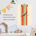 thumbnail image 4 of FORMRS Acrylic Clipboard with Low Profile Clip Standard A4 Letter Size, 12.5" x 9", Colorful Plane, 4 of 8