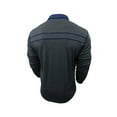 thumbnail image 4 of OHMZYZO Mens Long Sleeve Polo Shirts Casual Moisture Wicking Golf Polo Shirts Lapel Button Casual Tops with Pockets Dark Gray XL, 4 of 6