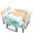 Beach Seaside Starfish, variant on TSOVTHRID Sea Turtle Coral Print 5 Pcs Table Cloth with Dining Chair Slipcovers Set Rectangle Tablecloth Stretchable Chair Protector Cover Home Kitchen Dining Room Decor