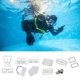thumbnail image 4 of YIGSECU Water Diving Weight Belt Keeper Stainless Steel Spare Part Diving Light Weight, 4 of 14