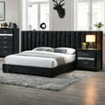 thumbnail image 2 of ACME Rivas Queen Bed in Black, 2 of 3