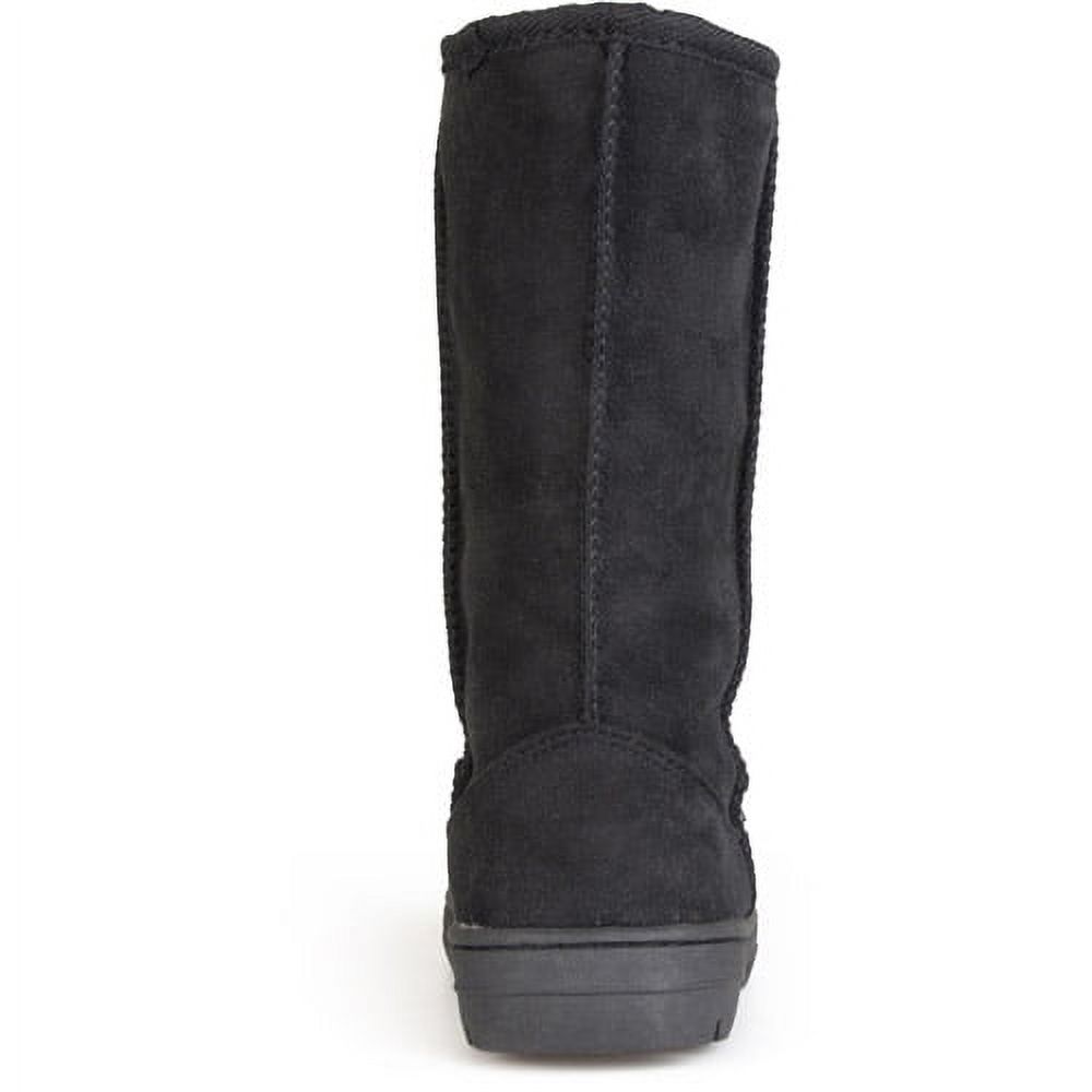 Brinley Co. Women's Faux Suede Lug Sole Boots - image 3 of 6