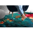 thumbnail image 3 of Famous Rug, Butterflies Rug, Bedroom Rugs, Cute Rugs, Personalizeds Rugs, Printed Rug, Colorful Rug, Area Rugs, Girl Room Rug, 2.6'x4' - 80x120 cm, 3 of 8