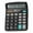 Black, variant on 12 Digit Solar Calculator Large Lcd Screen Dual Power Desktop Financial Accounting Tool for Students Office Workers