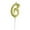 F, variant on JHGoosa Birthday Number Candle 3D Shape Birthday Candle Decoration Birthday Cake Candle