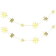 thumbnail image 5 of UPOUART 2Pcs Golden Party Star Banner Hanging Decoration for Indoor and Outdoor Celebration, 5 of 8
