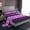 Purple Black, variant on jejeloiu Geometric Circle Dot Twin Sheet Sets,White Damask Floral Bedding For Kids 3-Piece