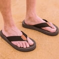 thumbnail image 7 of Needbo Men's Flip Flop EVA Shockproof Beach Thong Sandal Gray Size 10, 7 of 7