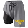 thumbnail image 2 of Kcolen Mens Swim Trunks Soild Color Swim Shorts Light Swimsuit Men Compression Liner Beach Summer Swimming Shorts for Men, 2 of 3