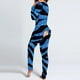 thumbnail image 1 of Mono de pijama Sexy para mujer, traje de espalda, trasero, trasero abierto, mono de rayas de cebra, monos estampados, ropa de estar por casa para el Día de San Valentín, 1 of 3