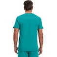 thumbnail image 6 of Infinity Cherokee V- Neck Men's Scrub Top with Rib Knit Back Panels with 3 Pockets and 360 Stretch - CK900A, 6 of 9