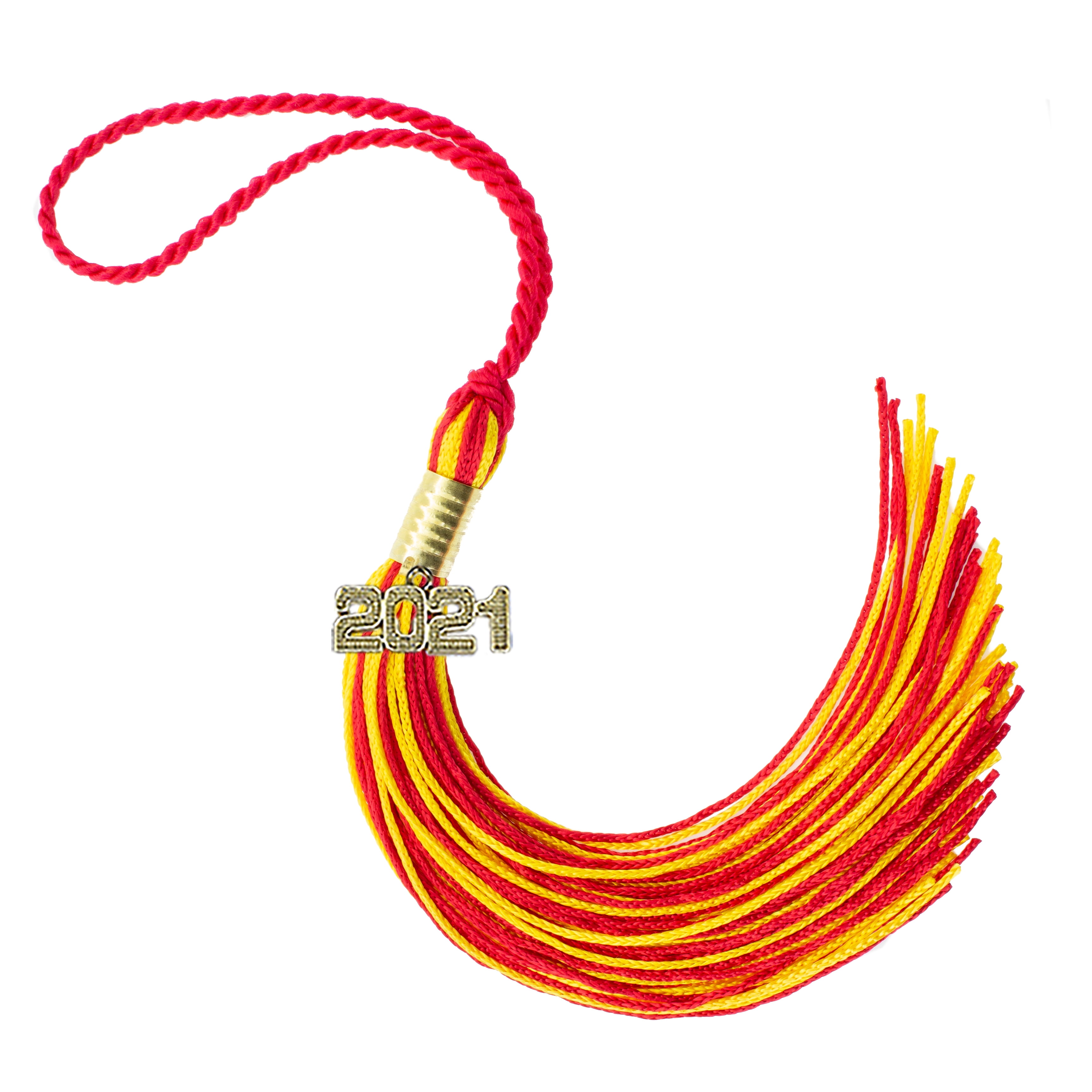 Graduation Tassel 2021 Red / Gold Tassel Depot Brand