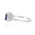 thumbnail image 2 of Gin & Grace 14KT WG Genuine Tanzanite and Diamond Accent Ring, 2 of 6