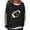 2-Black, variant on Women Touchdown Season Sweatshirt Game Day Heart Football Printed Lightweight Crewneck Long Sleeve Pullover Black XXXL