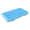 TIE-LION Portable Mask Storage Box Mini Dustproof Mask Storage Clip Container (Blue)