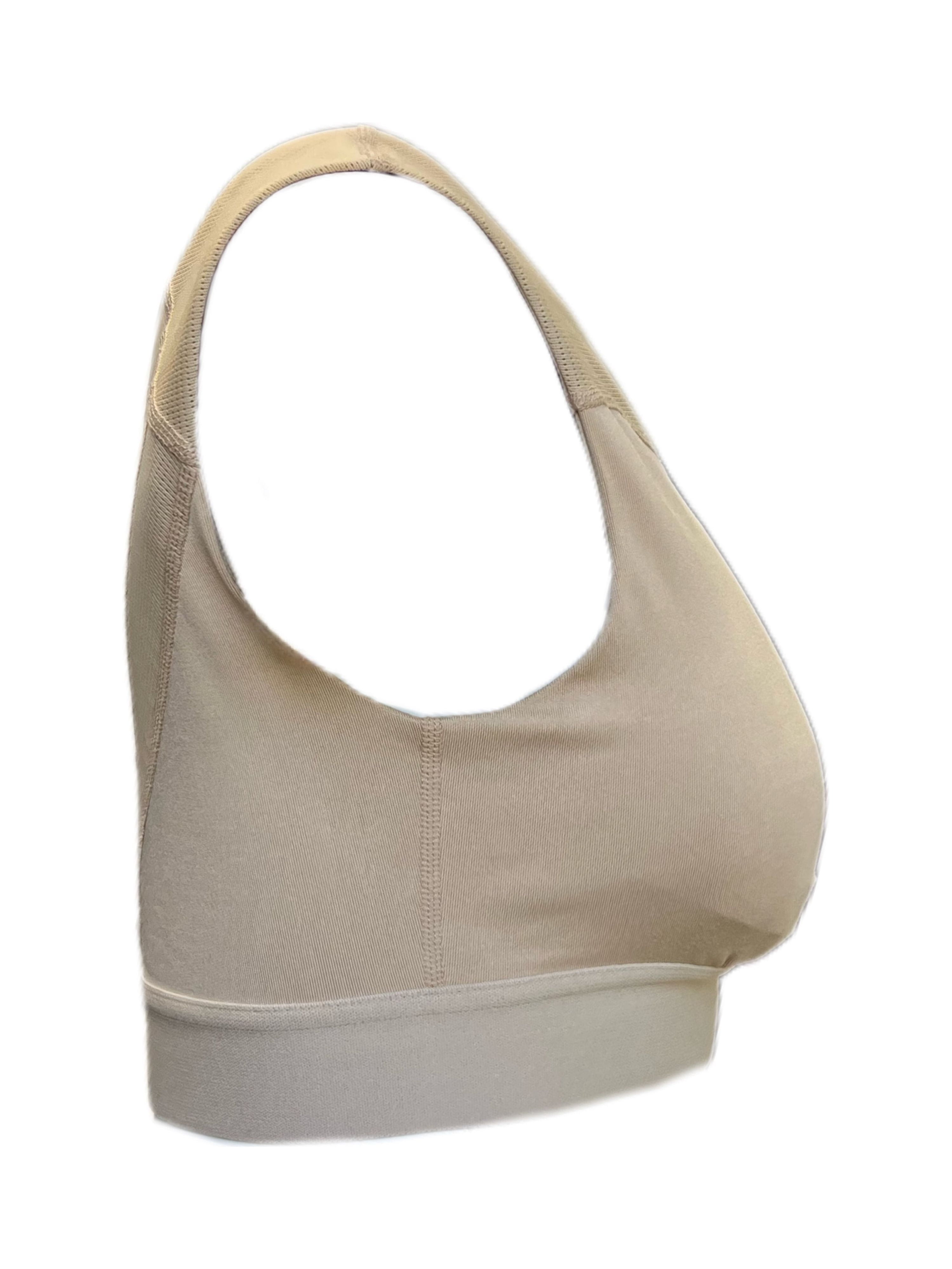 TOMMIE COPPER Womens Nude Shoulder Support Comfort Bra, X-Large