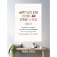 thumbnail image 2 of Confidentiality Agreement Poster Wall Art, Modern Wall Decor, 12x18 UNFRAMED, 2 of 3