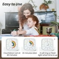 thumbnail image 3 of Visual Timer with Night Light for Kids and Adults, 60-Minute Countdown Time, Silent Classroom Timer, Timer with Pattern for Home, School, Kitchen, or Office (Green), 3 of 8