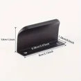 thumbnail image 2 of 10Pcs Black Finger Pulls for Cabinets, Kitchen Concealed Drawer Pulls, Aluminum Flat Concealed Back Mount Door Knobs, 2 of 5