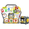 thumbnail image 2 of Cube Fidget Toy, Cute Fang-Bao Gyro-Inertia Rotation Sensory Fidget Toy, Fingertip Gliding Q Car Fidgets, Fun Cartoon Cube Gadget Play Toy, Early Education Learning Toys for Kids Children (Gray), 2 of 8
