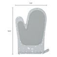 thumbnail image 6 of Soft Oven Mitts, Heat-Resistant Cooking Gloves, Thick Cotton Lining, Gripping for Baking, Grilling, 2Pcs Kitchen Mitts Misty Gray 10.6x5.9inch, 6 of 6