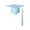 Blue, variant on MIASHUI Graduation Cap with 2025 Tassel for Adults High School and College,White,One Size