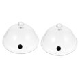 thumbnail image 1 of Miangastore Birthday Party Smoke Infuser Cover Transparent 2Pcs 10.2X10.2X5.5In, 1 of 9