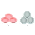 thumbnail image 2 of Inteprter Molde de silicona para huevos antiadherente y fácil de limpiar, sartén para huevos con freidora de aire de silicona de aplicación Herramientas y accesorios para hornear rosa, 2 of 6