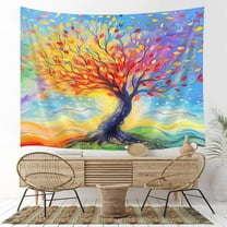 Boho Retro Floral and Butterfly Moon Tapestry, Vintage Dark Tapestry Sun Flower Black Starry Sky Decor Tapestry, Art Aesthetics Night Landscape Garden Tapestry Wall Hanging for Bedroom, 60X40IN