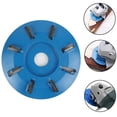 thumbnail image 4 of Disco plano de carpintería Cola fresadora de arco de disco de talla de madera hoja de 90x16mm azul, 4 of 8