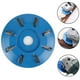 thumbnail image 3 of 8 de 90x16mm de apertura de potencia tallado en ángulo molinillo accesorio carpintería Turbo fresa Azul, 3 of 9